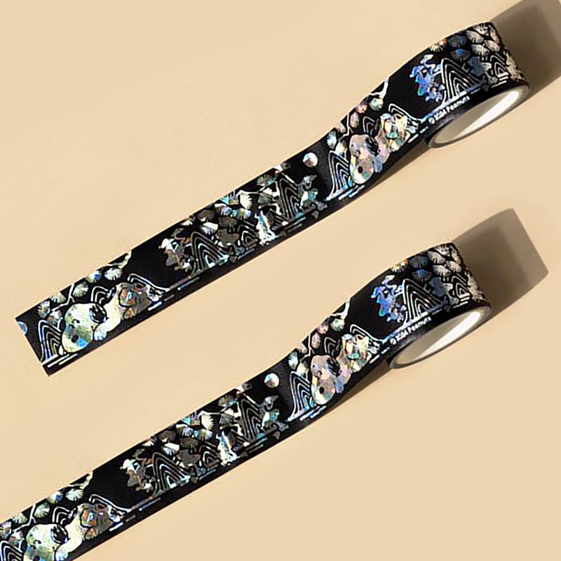 韓国限定SNOOPY】螺鈿スタイルマスキングテープ | サランバン