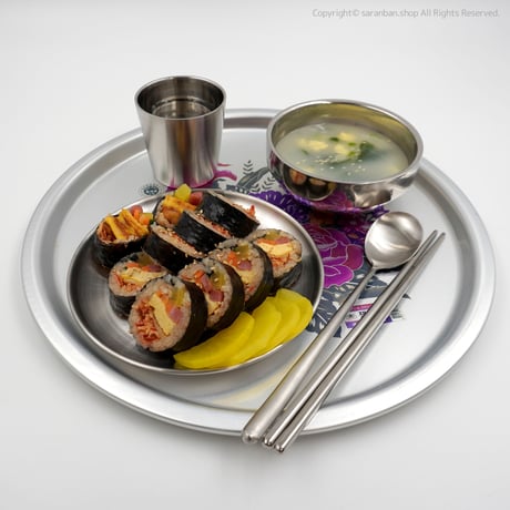 韓国食堂のステンレスコップ (真空)