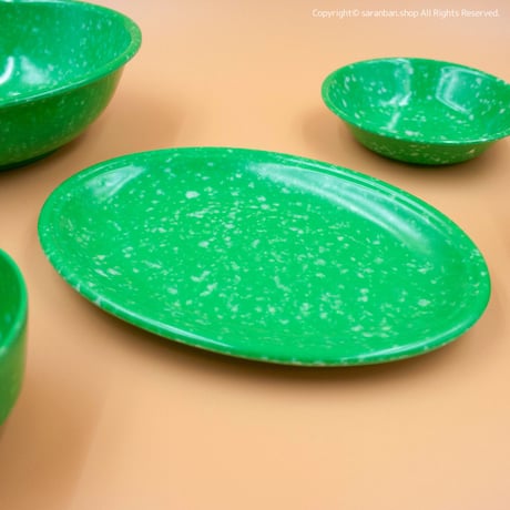 よもぎ色レトロ食器（トッポギ）