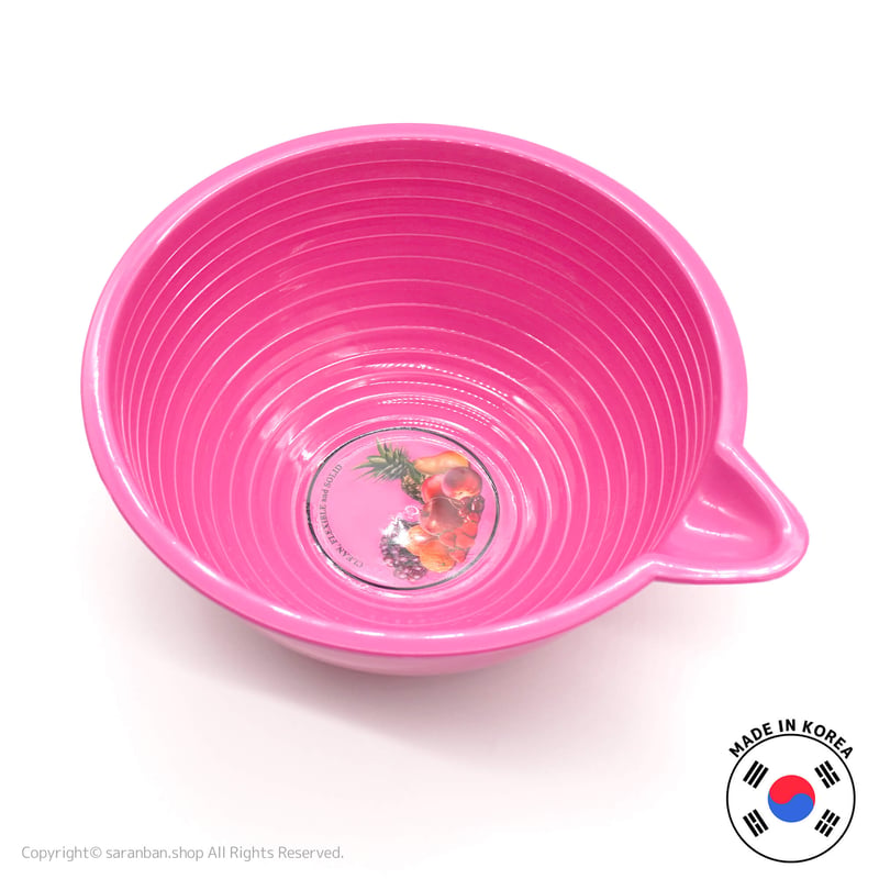 ももいろ　ボウル　直径約10.5㎝　高さ約5.8㎝　ピンク　型を使わない宙吹き 韓国製】もも色ボウル | サランバン～まいにち韓国気分～