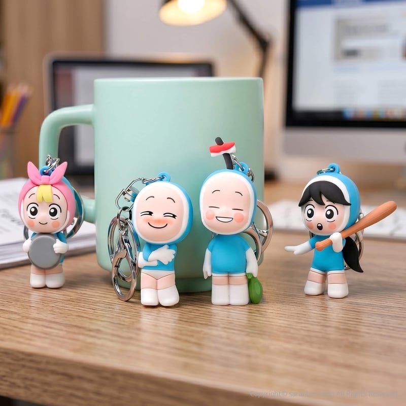 ユミの細胞たち】フィギュアキーリング（全7種） | サランバン～まい