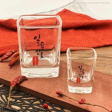 【一品眞露】プレミアム焼酎グラス（大）