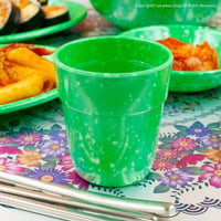 よもぎ色レトロ食器（コップ）