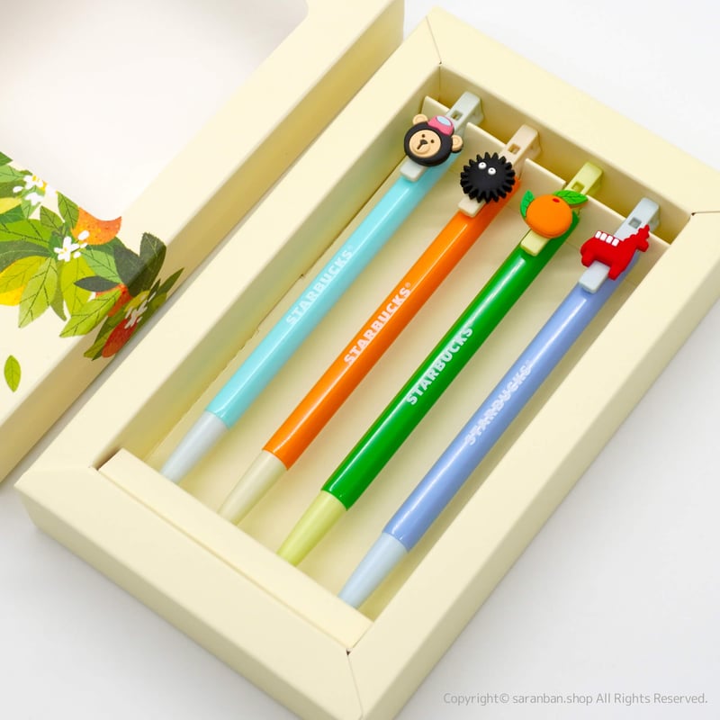 STARBUCKS×monami】済州島モチーフボールペンセット | サランバン