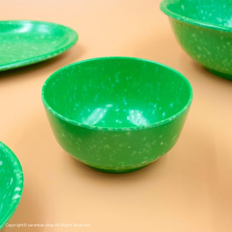 よもぎ色レトロ食器（スープ）