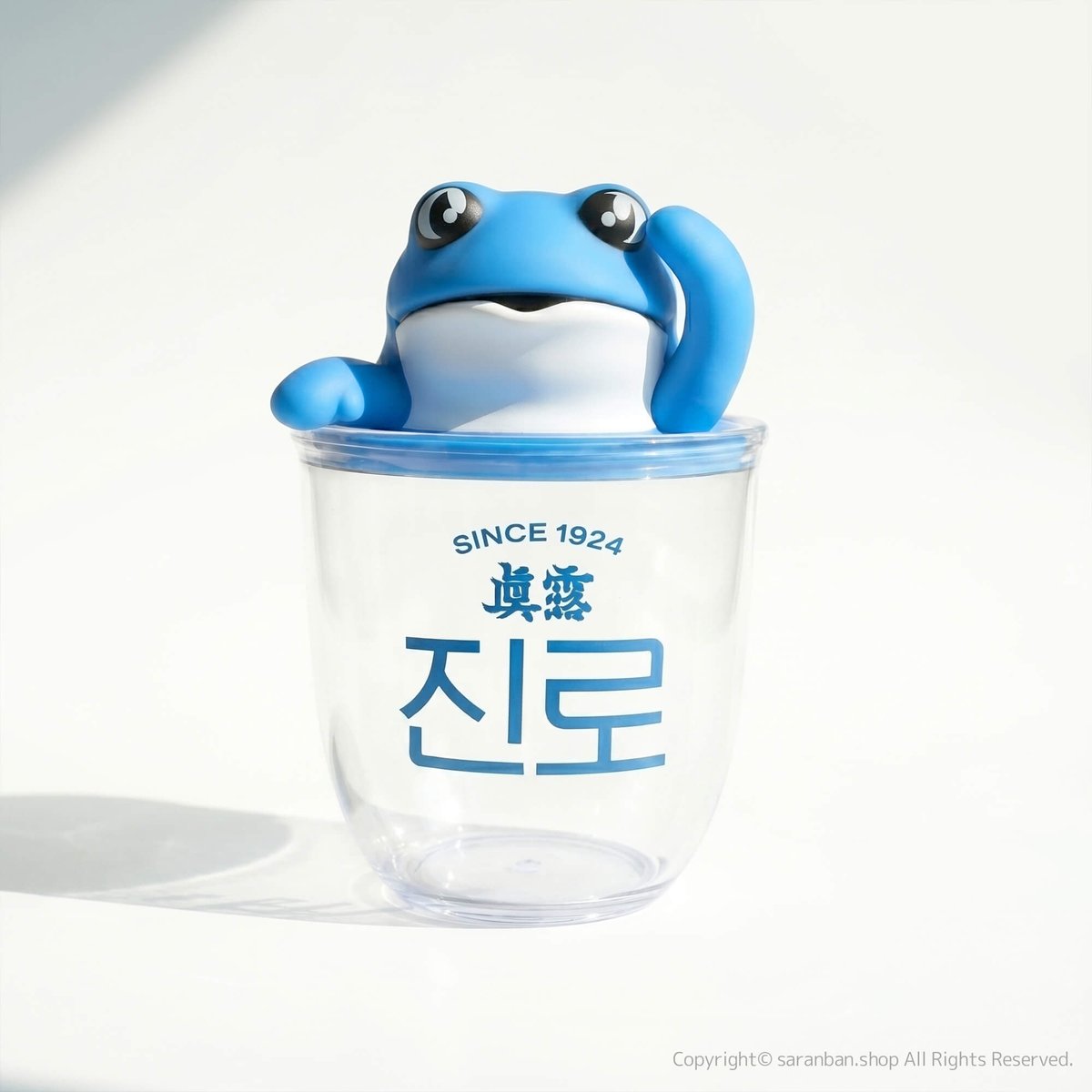 韓国眞露】カエルフィギュア付きカップ | サランバン～まいにち韓国気分～