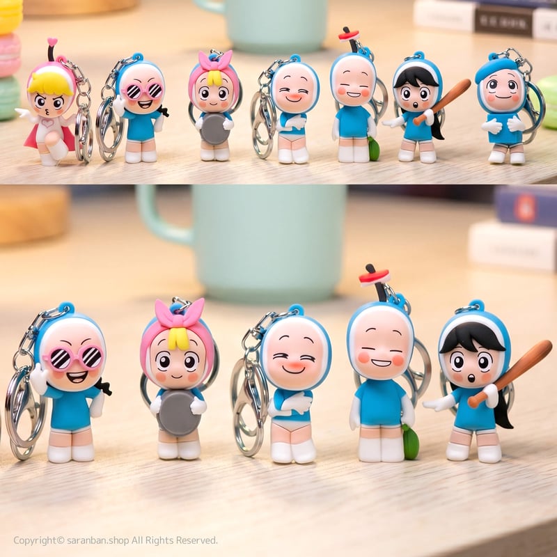 ユミの細胞たち】フィギュアキーリング（全7種） | サランバン～まい