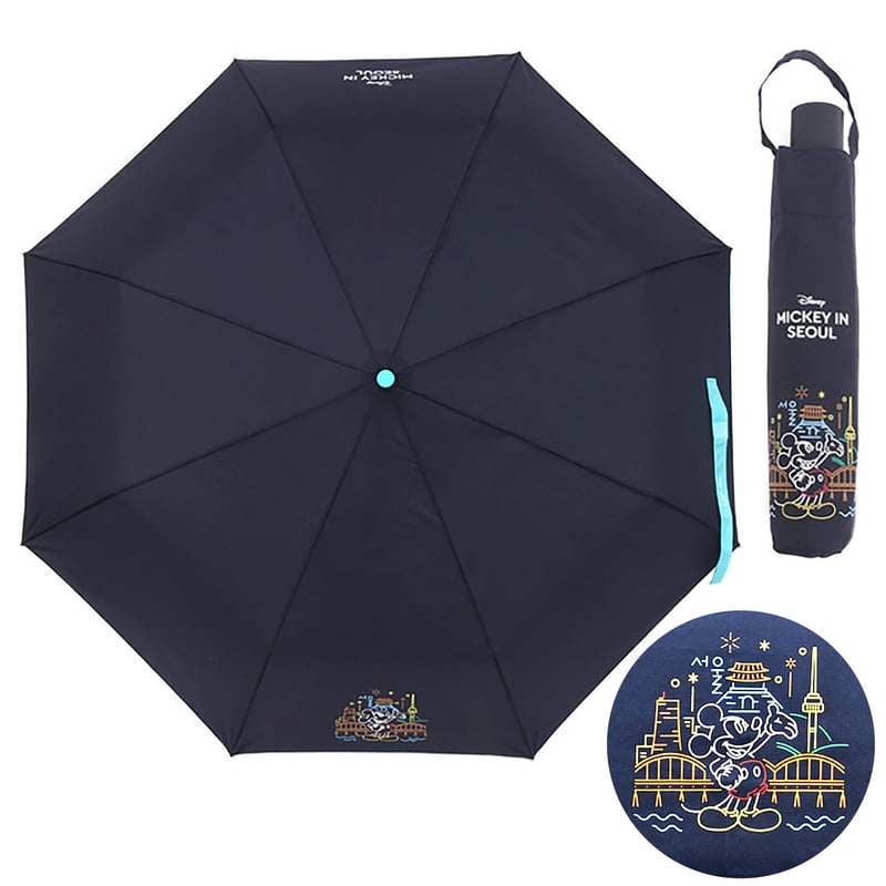 ミッキーマウス inソウル】自動折りたたみ傘 | サランバン～まいにち