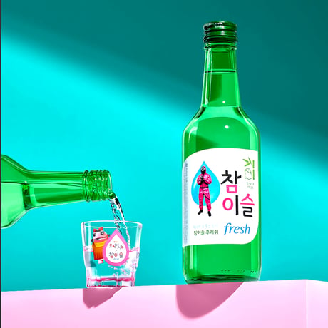 【イカゲーム×チャミスル】焼酎グラス（全２種）