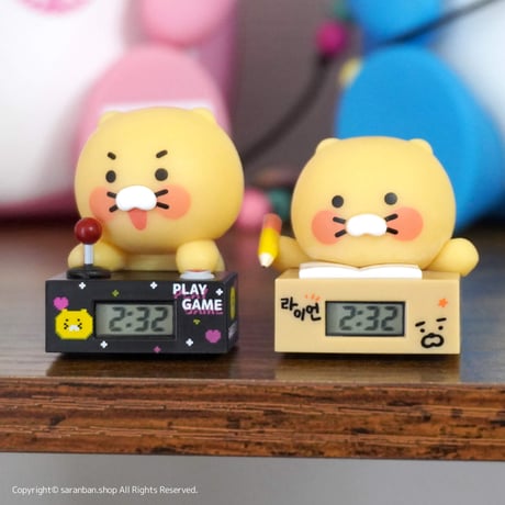 ✦訳あり品✦  【カカオフレンズ】ミニフィギュアクロック（全２種）