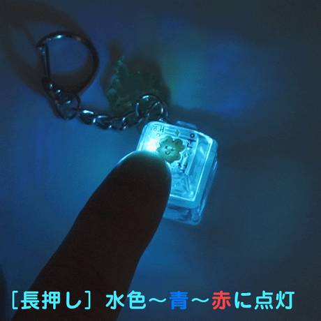 カチカチクローバーキーホルダー