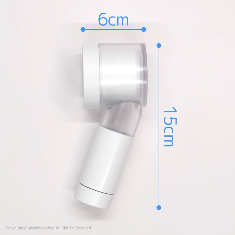 韓国製】どこでも浄水シャワーヘッド (フィルター4個付き
