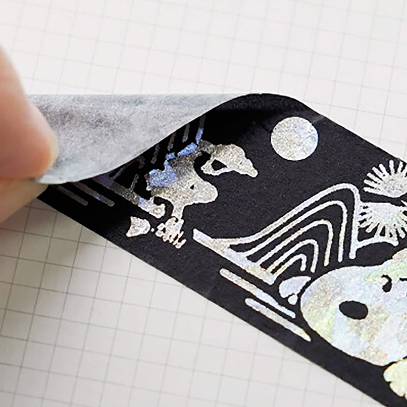 韓国限定SNOOPY】螺鈿スタイルマスキングテープ | サランバン～まいに