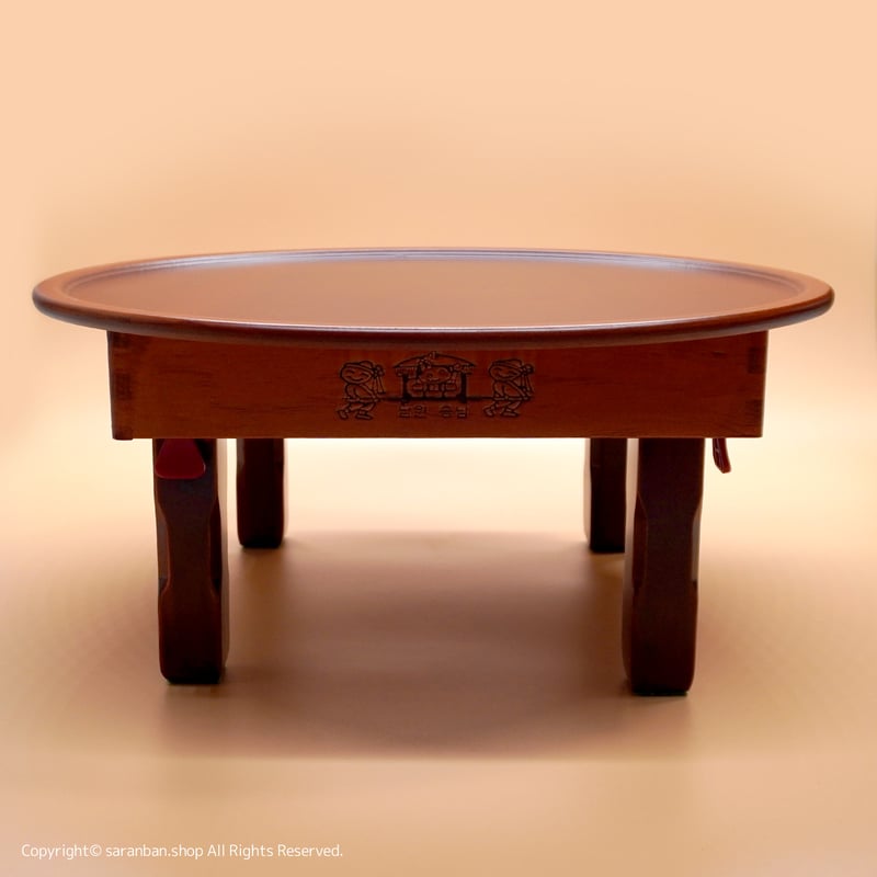 韓国製】折りたたみ木製テーブル 51cm（1～2人用） | サランバン～まい  