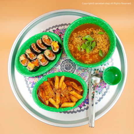 よもぎ色レトロ食器（トッポギ）