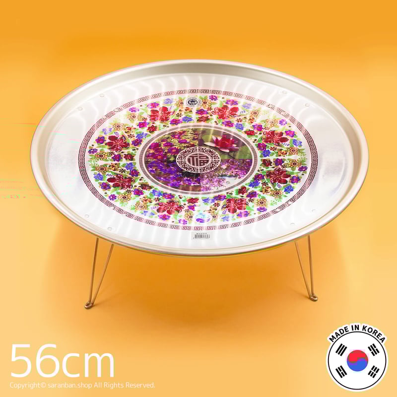 韓国アルミテーブル 56cm（約3～4人用） | サランバン～まいにち韓国気分～