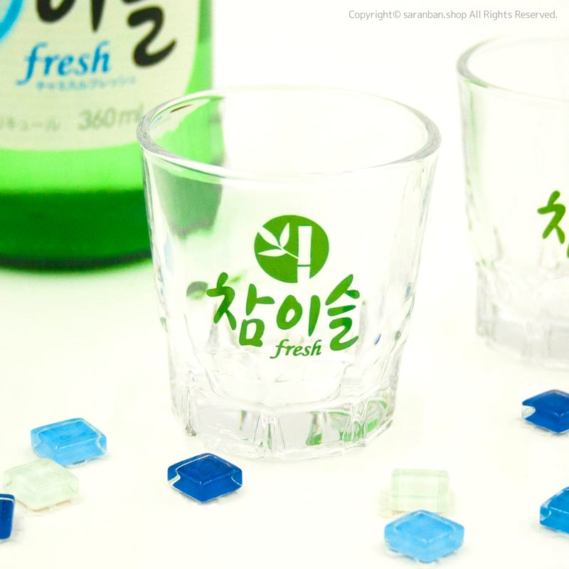チャミスル】焼酎グラス | サランバン～まいにち韓国気分～