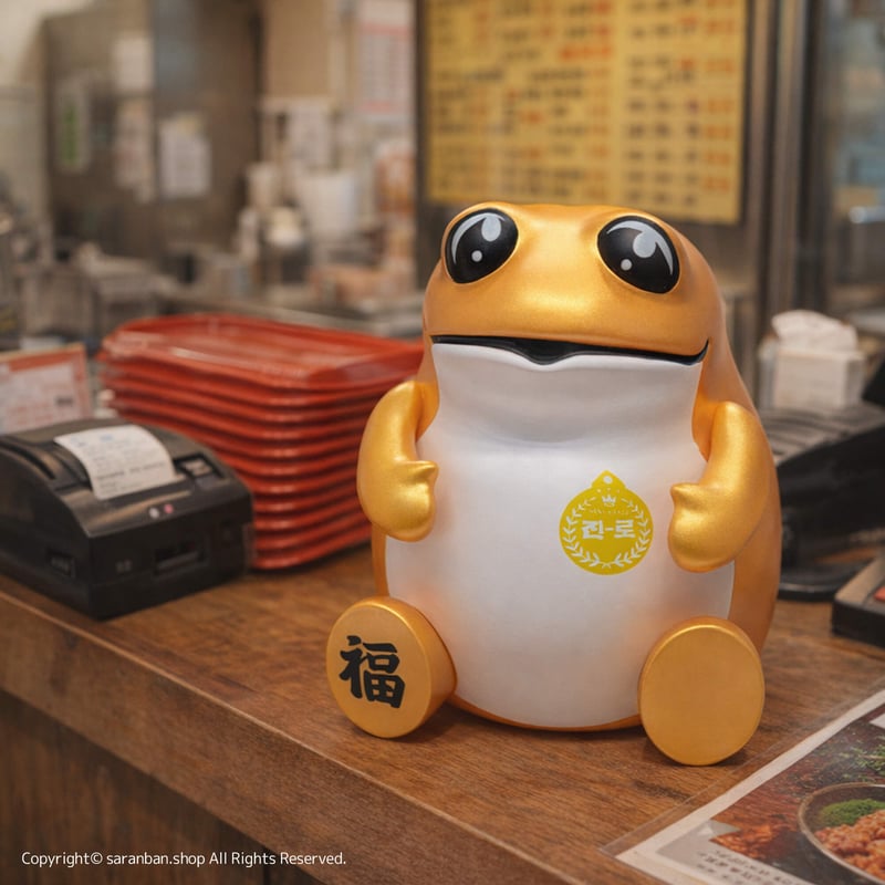韓国眞露】黄金カエルBIGフィギュア | サランバン～まいにち韓国気分～