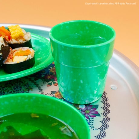 よもぎ色レトロ食器（コップ）