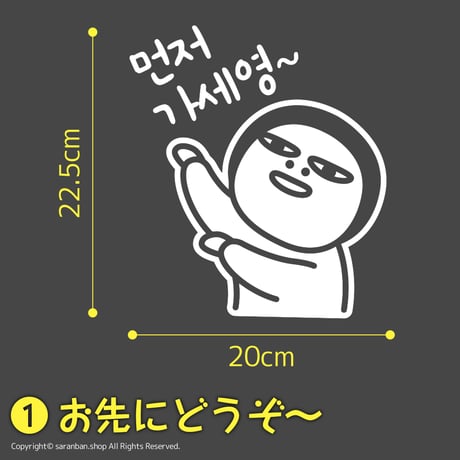 愛車を韓国風にカスタマイズ♪ハングル車ステッカー