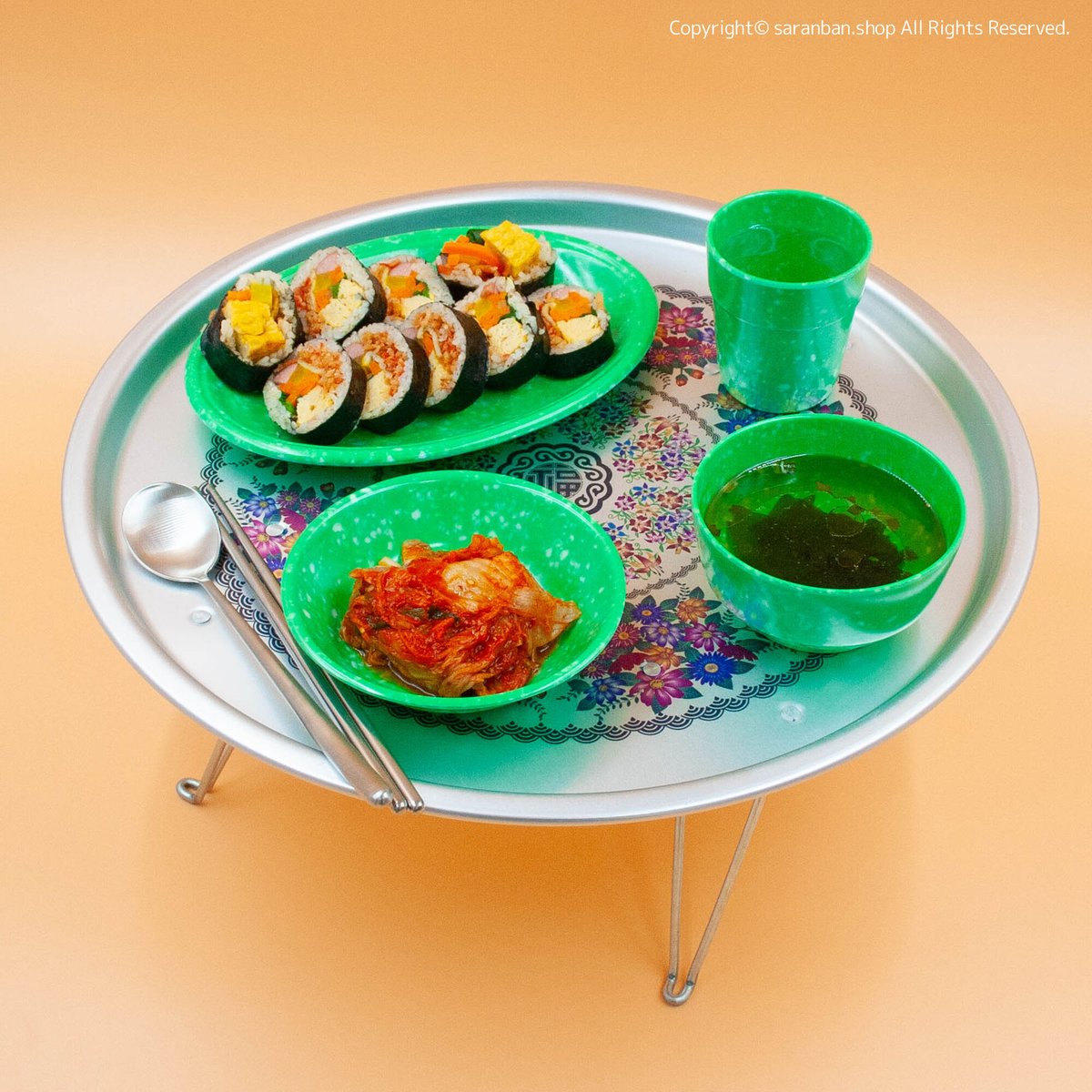 よもぎ色レトロ食器（コップ） | サランバン～まいにち韓国気分～