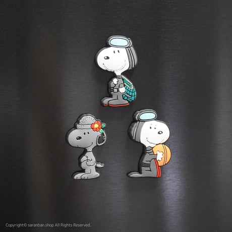 【済州島限定SNOOPY】マグネット３個セット