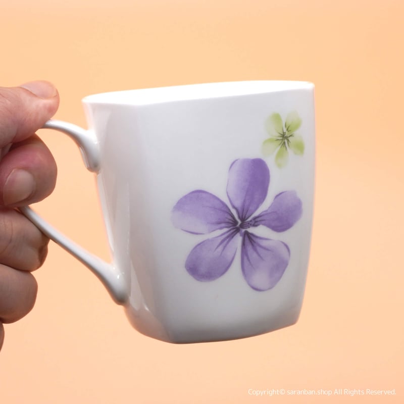 韓国ドラマの花柄マグカップ | サランバン～まいにち韓国気分～