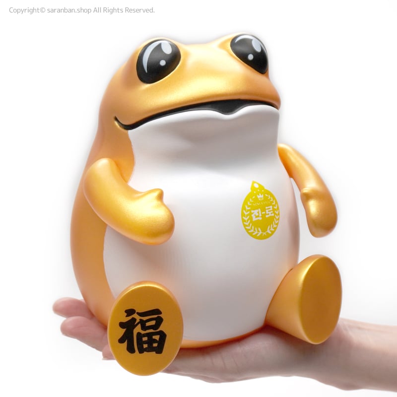 韓国眞露】黄金カエルBIGフィギュア | サランバン～まいにち韓国気分～
