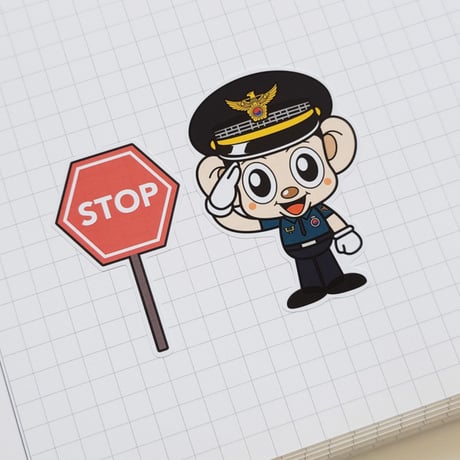 【韓国警察】アイコンステッカー