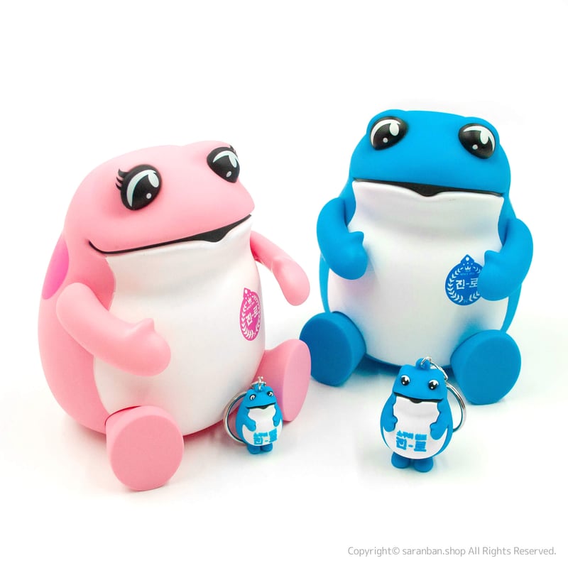 韓国眞露】ピンクカエルBIGフィギュア | サランバン～まいにち韓国気分～