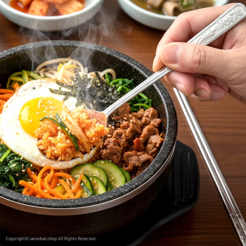 韓国製】高麗人参スプーン＆お箸セット | サランバン～まいにち韓国気分～