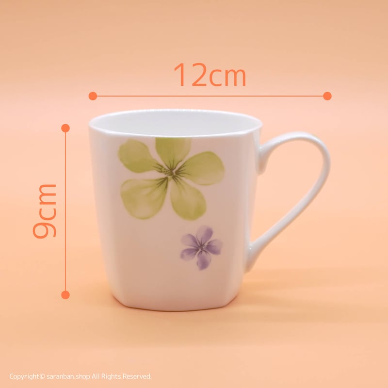 韓国ドラマの花柄マグカップ | サランバン～まいにち韓国気分～