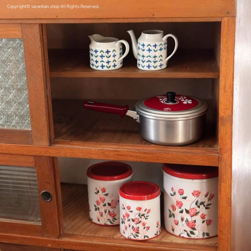 韓国製】想い出のレトロ片手鍋（ガス火専用） | サランバン～まいにち