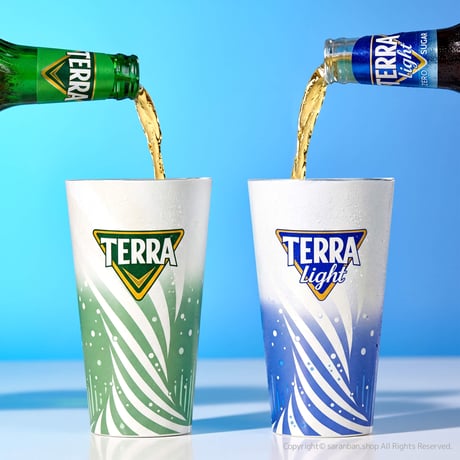【TERRA】色が変わる！アルミカップ（全２種）