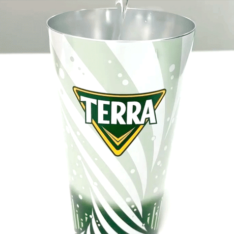 【TERRA】色が変わる！アルミカップ（全２種）