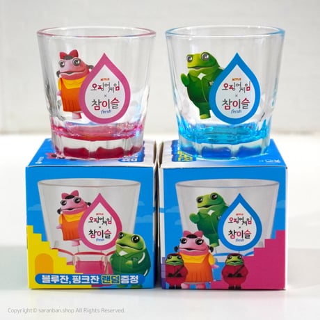【イカゲーム×チャミスル】焼酎グラス（全２種）