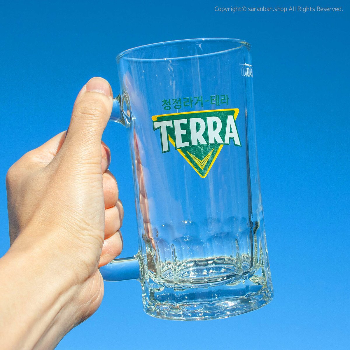 【TERRA】ジョッキグラス（500ml）