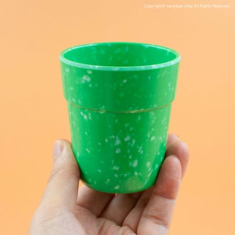 よもぎ色レトロ食器（コップ）