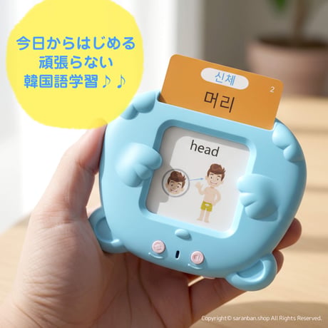韓国語学習サウンドカード（510語）