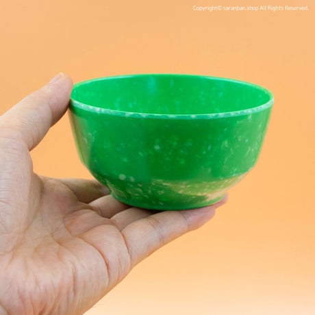 よもぎ色レトロ食器（スープ）