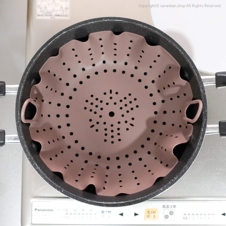 【韓国製】やわらかシリコン蒸し器