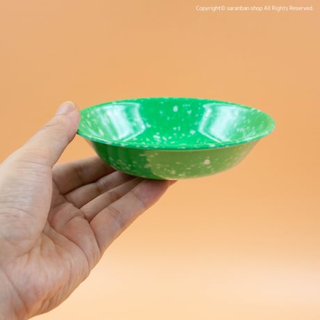 よもぎ色レトロ食器（キムチ）
