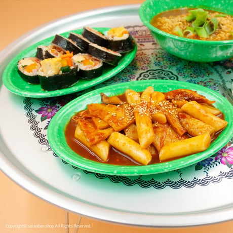 よもぎ色レトロ食器（トッポギ）