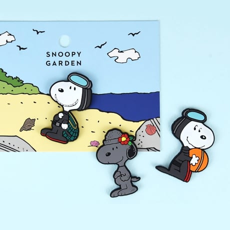 【済州島限定SNOOPY】マグネット３個セット