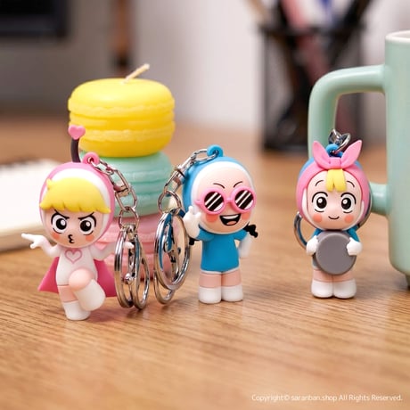 【ユミの細胞たち】フィギュアキーリング