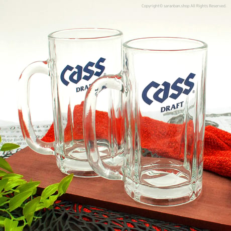 【Cass】ジョッキグラス（500ml）