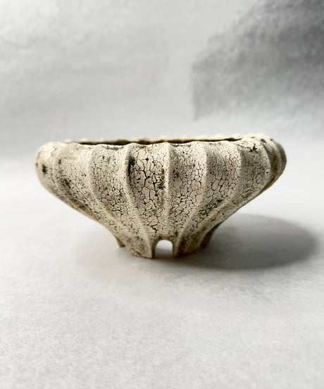 石塚花弓・粉引鉢