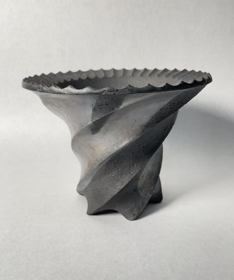 Spiral・シリンダー型(銀彩)4号
