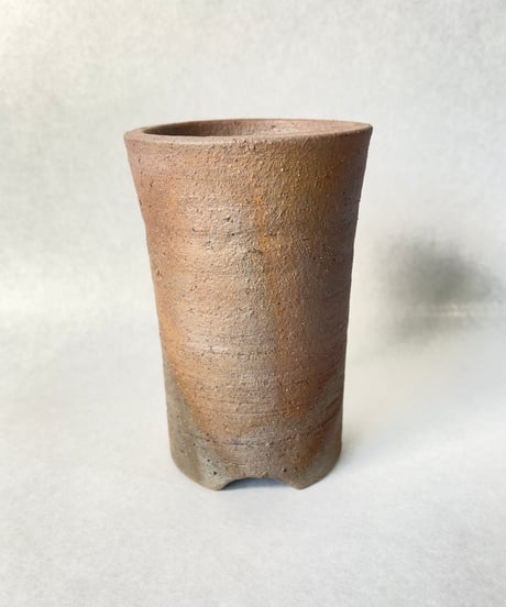 伝市窯・筒鉢3号(登り窯焼)