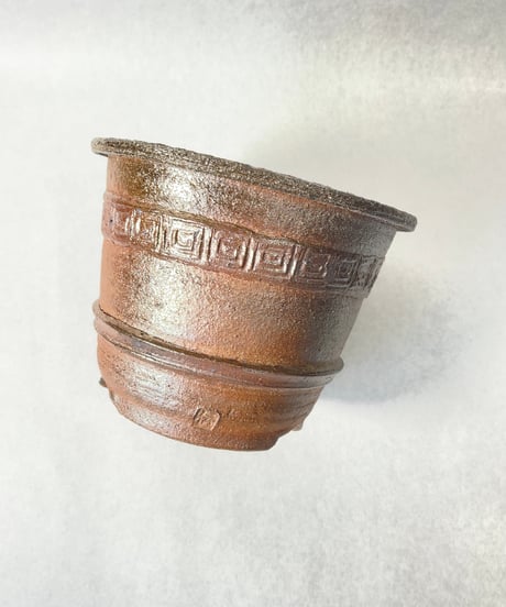伝市窯・上木鉢5号(登り窯焼)